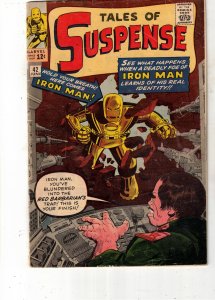Tales of Suspense #42  1963 JACK KIRBY VG/FN 4TH GOLDEN Iron Man BEANTOWN CERTIF