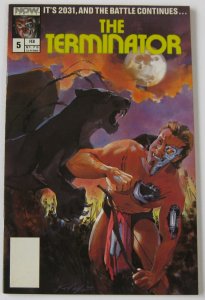 Terminator #5 (Feb 1989, Now Comics), VFN-NM condition (9.0), copy A