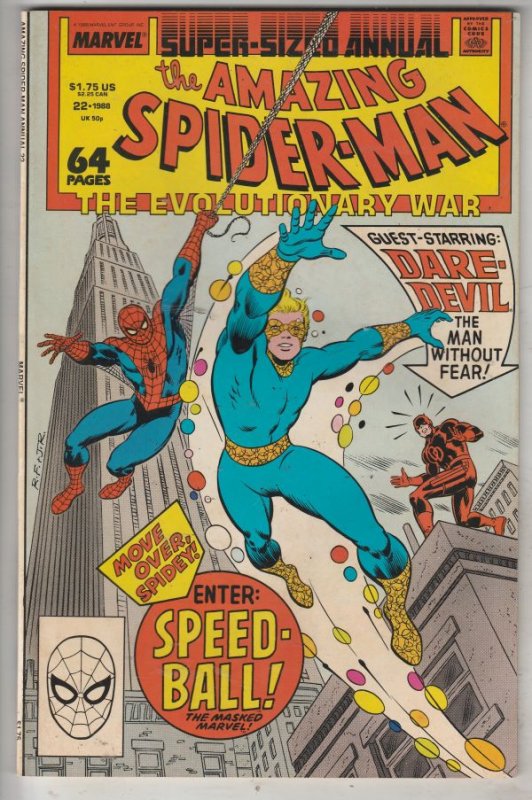 Amazing Spider-Man King-Size Annual #21 (Jan-87) NM Super-High-Grade Spider-Man