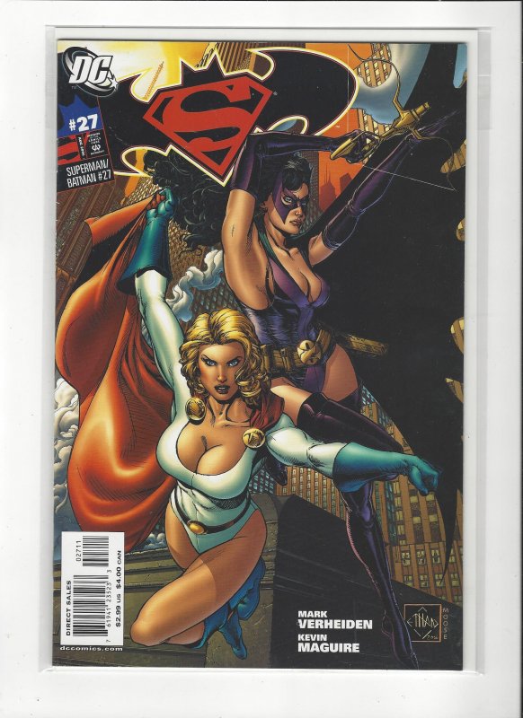 Superman/Batman #27 DC Comics  Huntress Power Girl NM