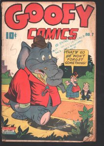 Goofy #7  1944 - Nedor  -G+ - Comic Book