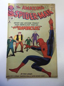 The Amazing Spider-Man #10 1st App of the Big Man and the Enforcers! FN- Cond