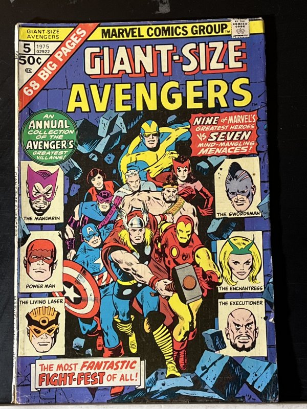 Giant-Size Avengers #5 (1975)