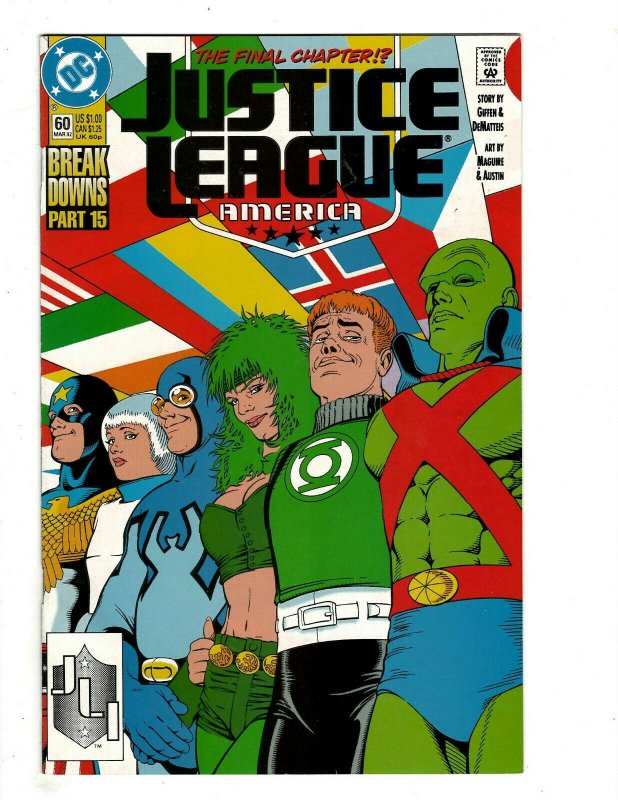 12 Justice League America DC Comics # 55 56 57 58 59 60 61 62 64 66 67 68 HG3