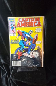 Captain America #325 Newsstand Edition (1986) Captain America 
