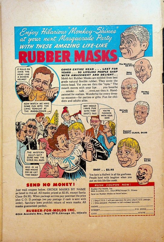 Red Rabbit Comics 10 1949 Singing Cowboy