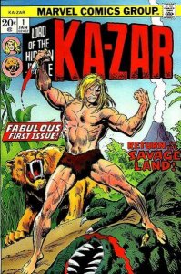 Ka-Zar (1974 series) #1, VF- (Stock photo)