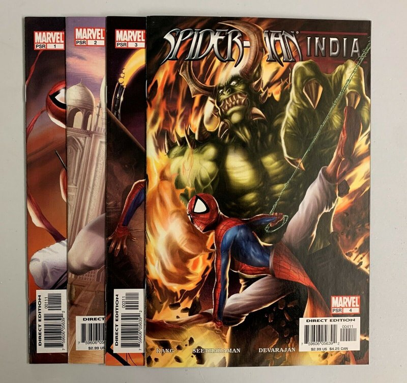 Spider-Man India #1-4 Set (Marvel 2005) 1 2 3 4 1st Pavitr Prabhakar (8.0+)