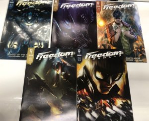 Freedom Formula (2009) Set Issue # 1-5 Radical Comics • Edmund Shern • Johnson