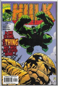 Hulk (vol. 1, 1999) # 9 VF Ordway/Garney, Thing