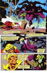 WARLOCK & THE INFINITY WATCH #16 (1993) TOM GRINDBERG | DIRECT EDITION