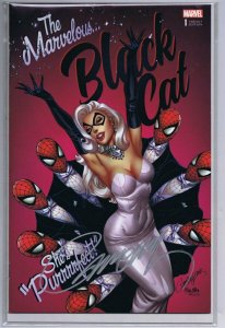 J Scott Campbell SIGNED Black Cat #1 E SDCC JSC SEALED GGA Spider-Man