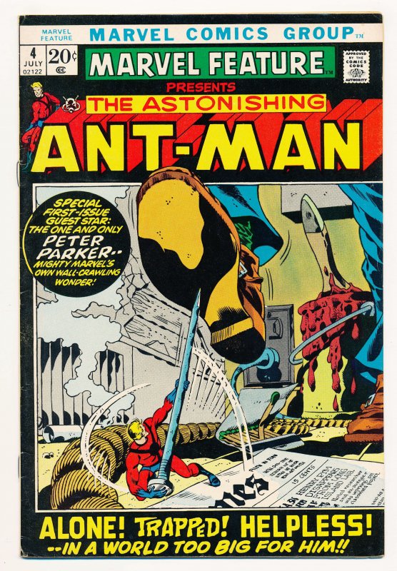 Marvel Feature (1971) #4 FN+ The Astonishing Ant-Man