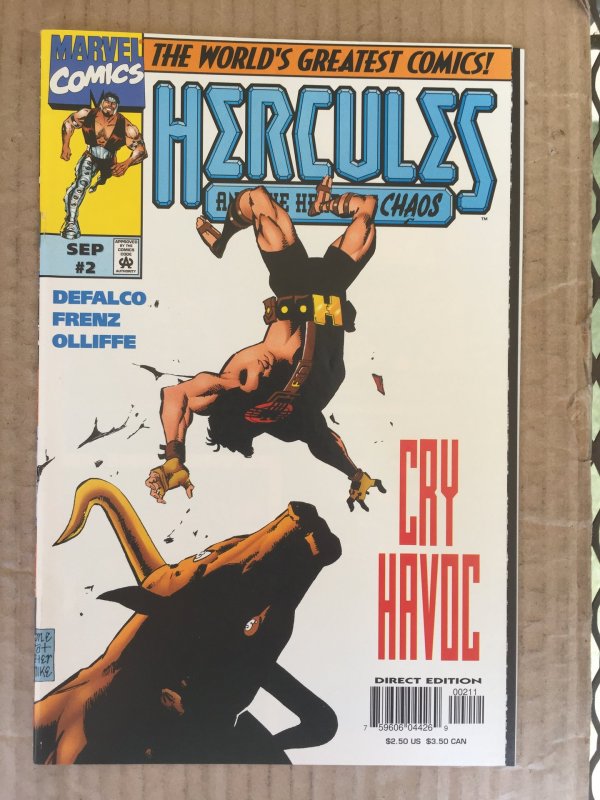 Hercules: Heart of Chaos #2 (1997)