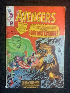 1981 THE AVENGERS Pocket/Digest #6 VG 4.0 Jack Kirby Four Against the Minotaur