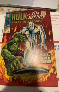 Tales to Astonish #93 (1967)Kirby Hulk vs Surfer