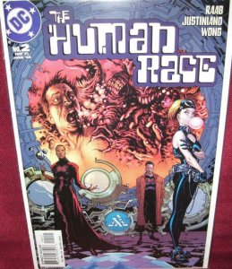 THE HUMAN RACE #2, NM, Ben Raab, Justiniano, DC, 2005 more in store