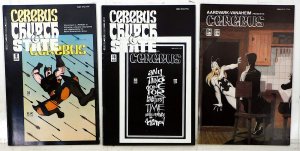 Cerebus Lot of 3 #84, Church State 6, 15 1986 Aardvark-Vanaheim 1st Print Comics