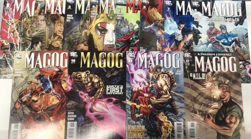 Magog Justice Society Of America (2009) Set Issue # 1-12 Keith Giffen •DC Comics