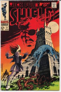 Nick Fury, Agent of SHIELD #3 (1968) Nick Fury