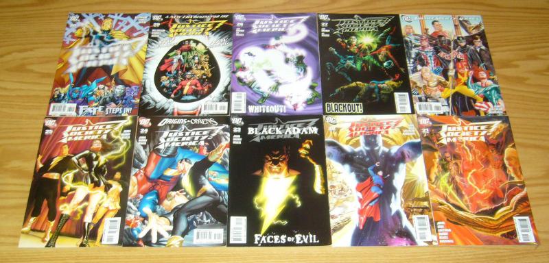 Justice Society of America vol. 3 #1-54 VF/NM complete series + (6) more JSA set