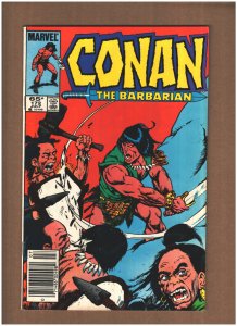 Conan The Barbarian #172 Newsstand Marvel Comics John Buscema FN+ 6.5