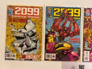 4 2099 World Of Tomorrow Marvel Comic Books # 4 5 6 8 Avengers Defenders 40 JS35