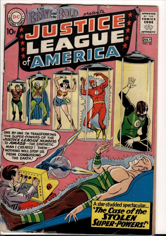 The Brave and the Bold #30 (1960) 1st Professor Ivo! see description
