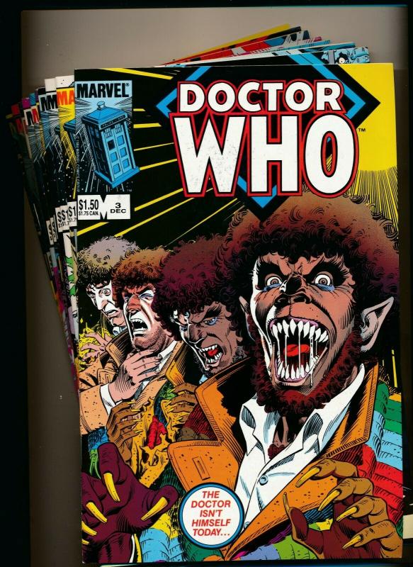 Marvel Large Lot!! DOCTOR WHO #3-5,7-9,15,19-20,23 1984 series NM (PF811) 