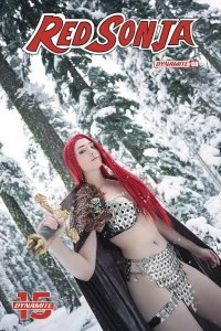 RED SONJA (2018 D. E.) #8 VARIANT CVR E COSPLAY PRESALE-09/11