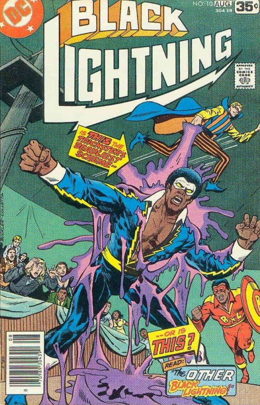 Black Lightning (1st Series) #10 FAIR ; DC | low grade comic Penultimate Issue J