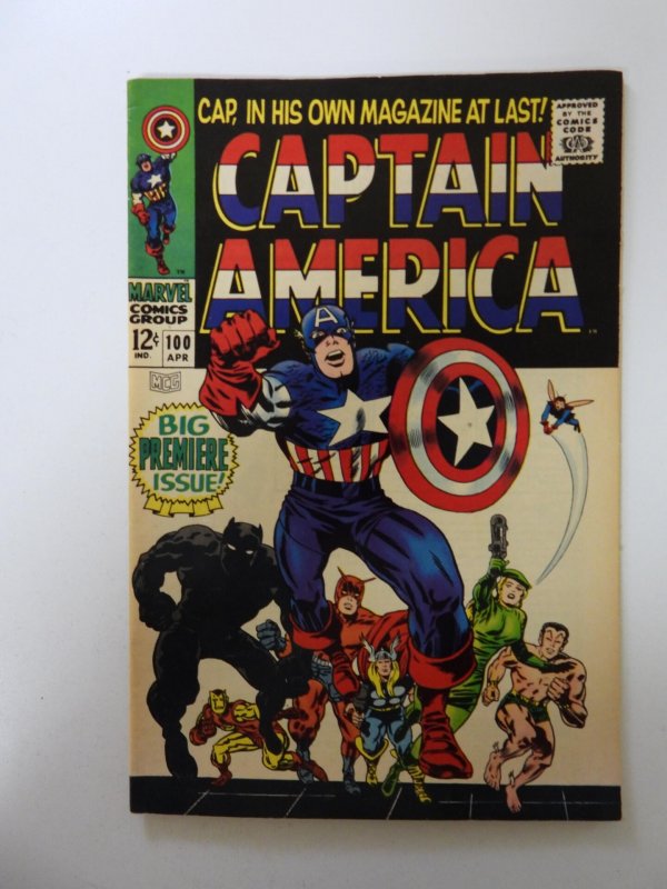 Captain America #100 (1968) FN/VF condition