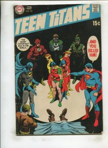 TEEN TITANS #25 (2.5) JLA!! 1970