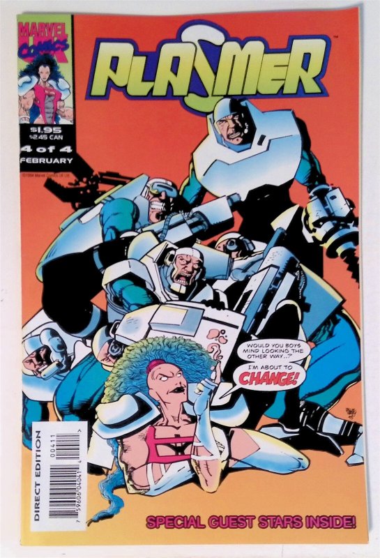 Plasmer #4 (Feb 1994, Marvel UK) 4.0 VG