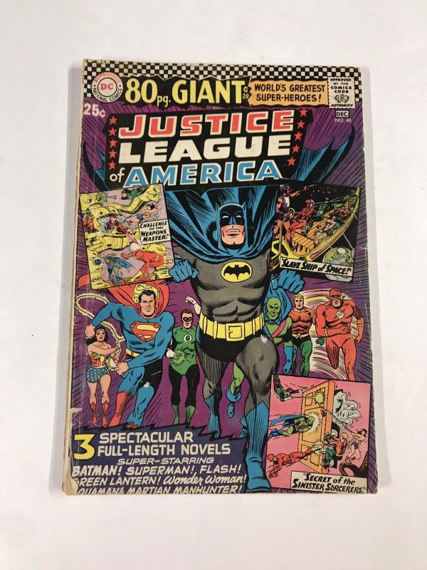 Justice League Of America 48 1.8 Gd- Good- Dc Silver