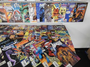 Huge Lot 210+ Comics W/ Spider-Man, Captain America, Thor, Hulk+ Avg Fine Cond!!
