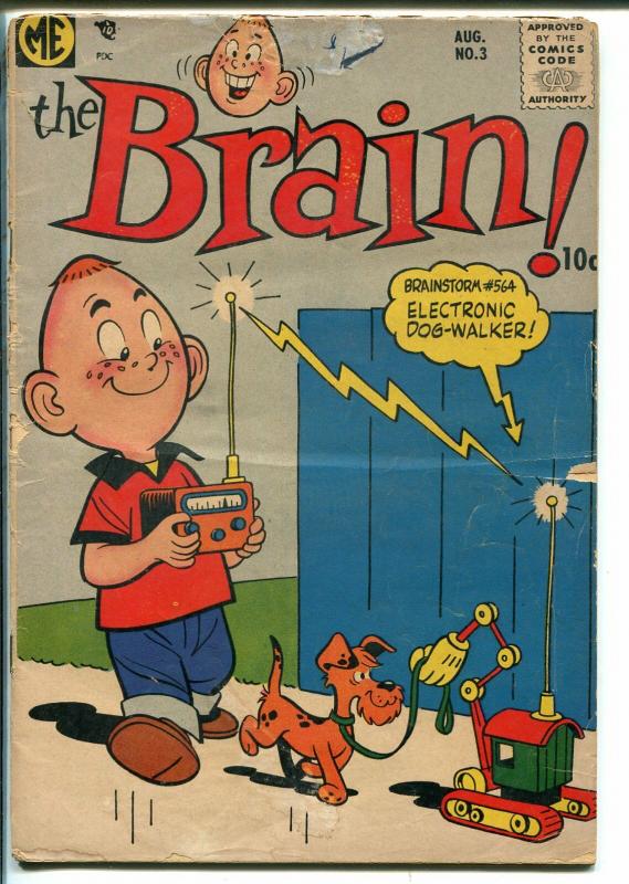 Brain #3 1957-ME Comics-Dan DeCarlo art-GOOD/VG