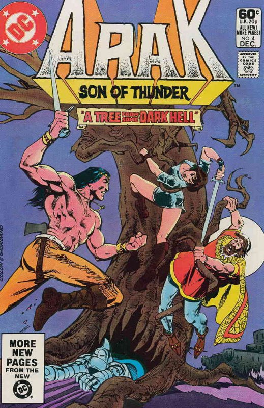 Arak Son of Thunder #4 FN ; DC | Roy Thomas