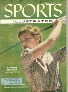 April 16 1956 Sports Illustrated-  Barbara Romack- Woman ...