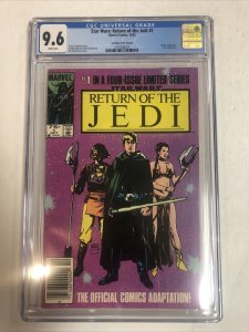 Star Wars: Return Of The Jedi (1983) # 1 (CGC 9.6 WP) | Canadian Price Variant