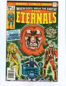 The Eternals #5 1st appearances of Thena, Domo, Makkari and Zuras