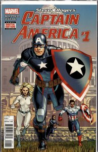 Captain America: Steve Rogers #1  (2016) Captain America [Key Issue]