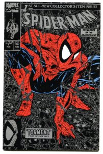 Spider-Man #1 1990  Silver Edition- Marvel Comics-NM-