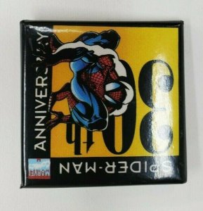 SPIDERMAN 30TH ANNIVERSARY 1992 MARVEL COMICS Vintage PROMO PINBACK BUTTON 