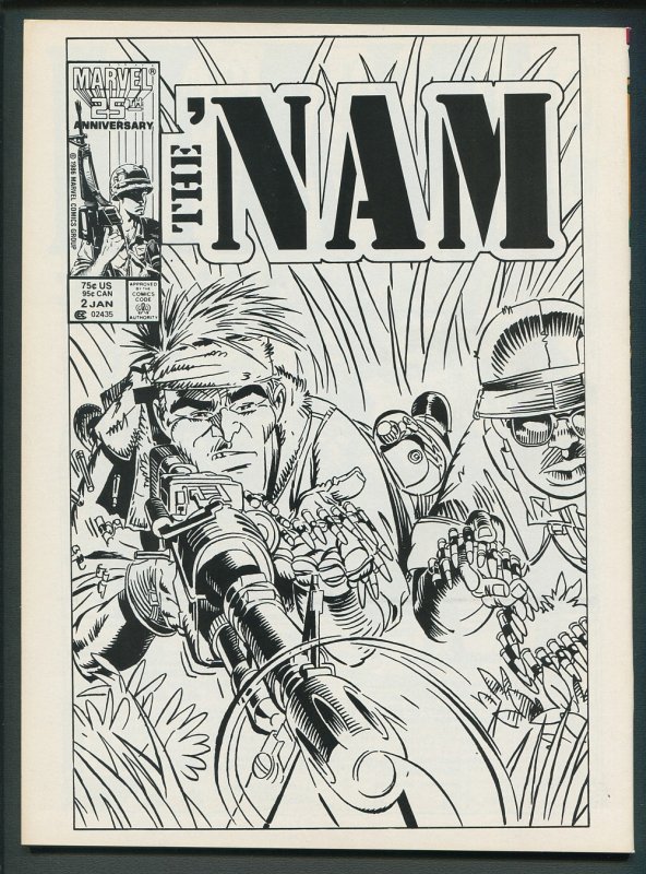 The Nam #1 Magazine   /  9.6 NM+  /  August 1988