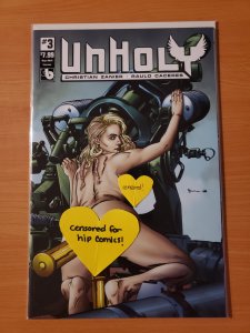 Unholy #3 Onyx Adult Extreme Variant Cover