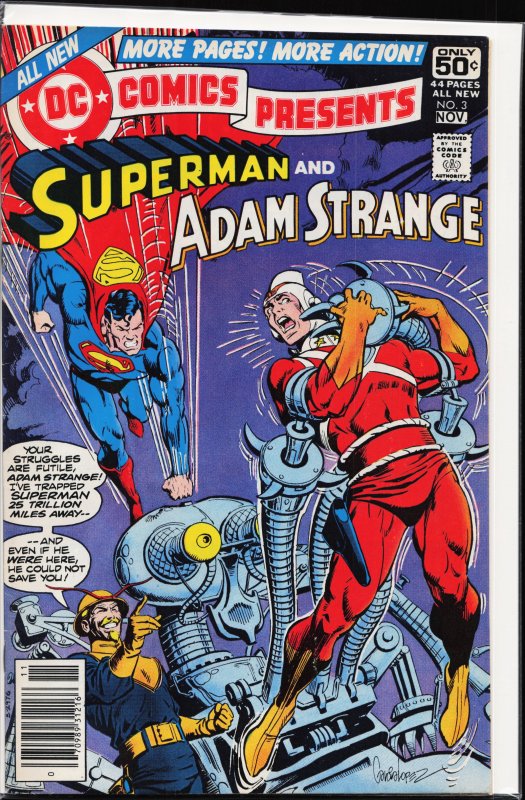 DC Comics Presents #3 (1978) Adam Strange