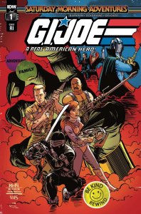 G.I. Joe: A Real American Hero-Saturday Morning Adventures #1C VF ; IDW | RI 1:1