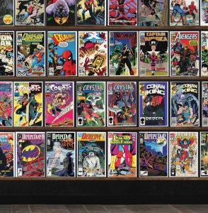 Huge Lot 150+ Comics with The Shadow, Darkstars, Detective Comics & More!