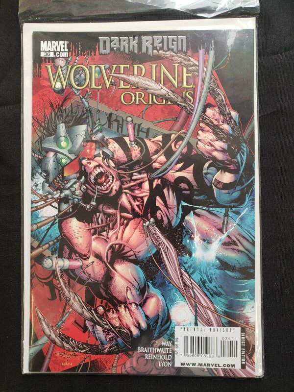 DARK REIGN 10PC (VF/NM) THUNDERBOLTS VS DEADPOOL, WOLVERINE ORIGINS 2009